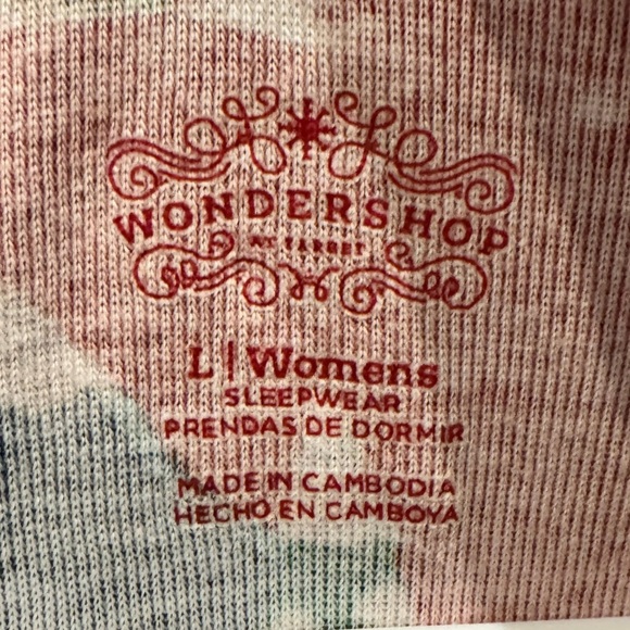 Christmas Dinosaur SET Pajamas 100% cotton - Red Green Large - Picture 5 of 8